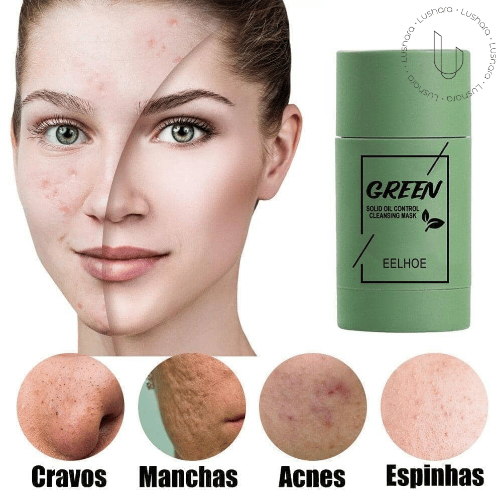 GreenMask® - Máscara Removedora para Cravos, Acne e Poros